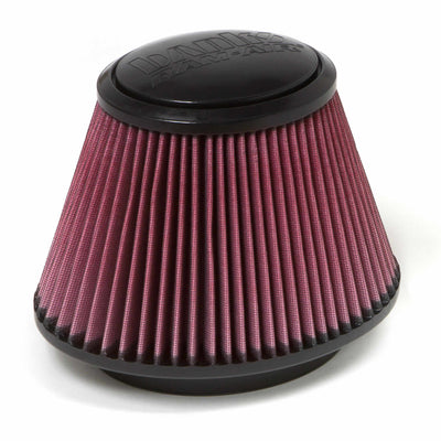 Air Filter Element Oiled For Use W/Ram-Air Cold-Air Intake Systems Various Applications Banks Power