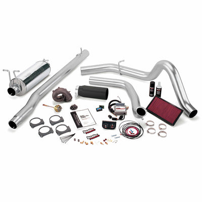 Stinger Bundle Power System W/Single Exit Exhaust Black Tip 01-03 Ford 7.3 275hp 250/350 Banks Power