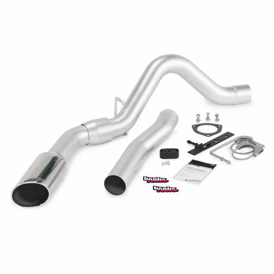 Monster Exhaust System Single Exit Chrome Tip 15 6.6L LML DCSB-CCLB Banks Power