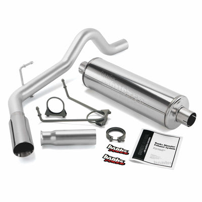 Monster Exhaust System Single Exit Chrome Tip 00-06 Toyota 3.4L 4.0L 4.7L Tundra Banks Power