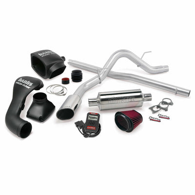Stinger Bundle Power System W/Single Exit Exhaust Chrome Tip 04-08 Ford 5.4L F-150 CCSB Banks Power