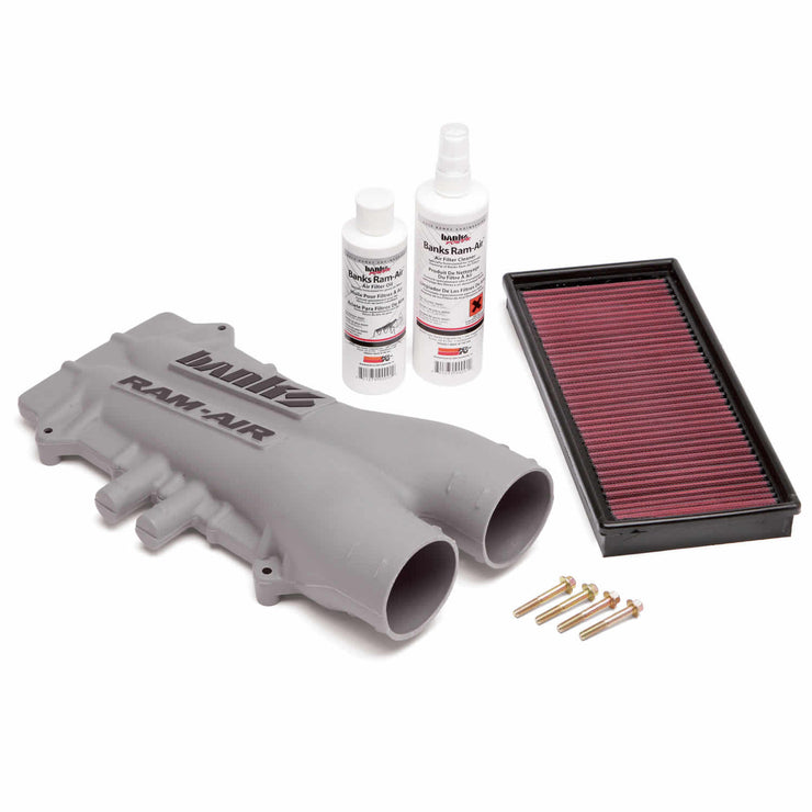 Ram-Air Cold-Air Intake System Oiled Filter 87-98 Ford 460 Truck EFI (Electronic Fuel Injection) Banks Power