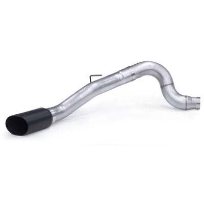 Monster Exhaust System 5-inch Single S/S-Black Tip CCSB for 13-18 Ram 2500/3500 Cummins 6.7L Banks Power