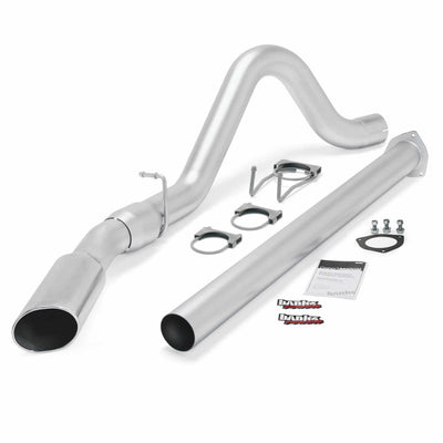 Monster Exhaust System Single Exit Chrome Tip 15-16 F250/F350/450 CCSB-CCLB Banks Power