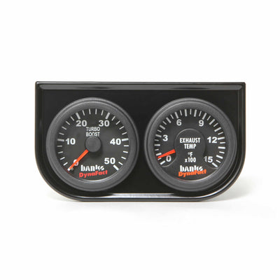 Instrument Assembly Pyrometer and Boost Gauge Kit Banks Power