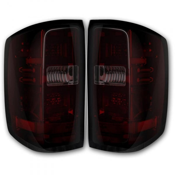 RECON 264238RBK DARK RED SMOKED OLED TAIL LIGHTS