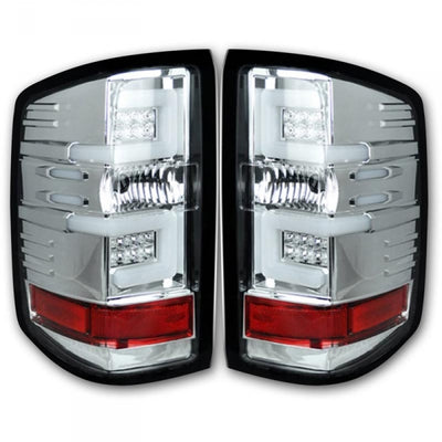 RECON 264297CL CHROME OLED TAIL LIGHTS