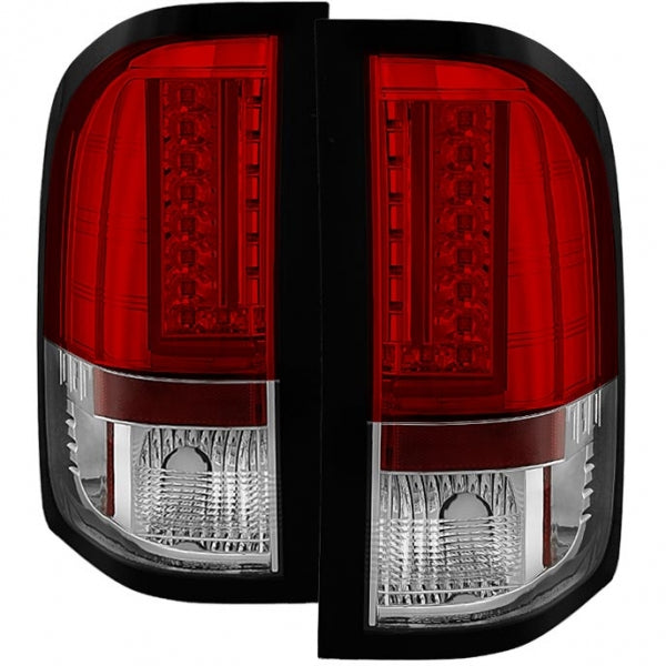 SPYDER 5081773 RED/CLEAR LED TAIL LIGHTS