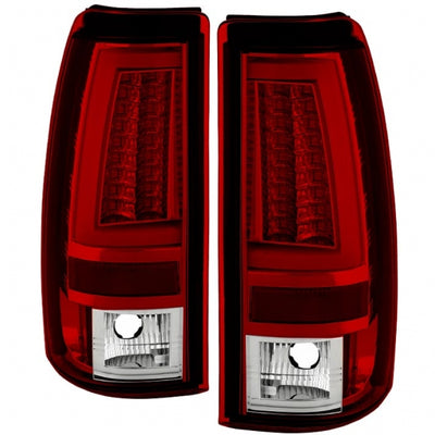 SPYDER 5081926 RED/CLEAR LED TAIL LIGHTS