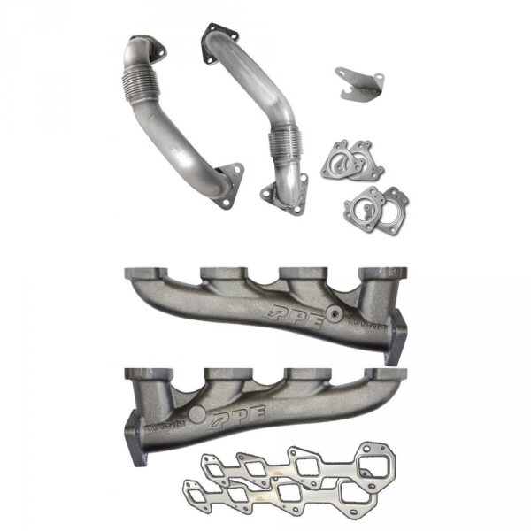 PPE 116111101 HIGH-FLOW RACE EXHAUST MANIFOLDS WITH UP-PIPES
