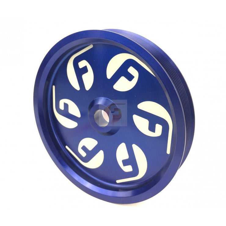 Cummins Dual Pump Pulley For use with FPE Dual Pump Bracket Blue Fleece Performance